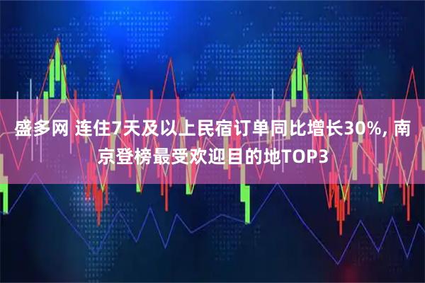 盛多网 连住7天及以上民宿订单同比增长30%, 南京登榜最受欢迎目的地TOP3